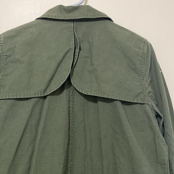 Dolce vita military jacket women M button down green army vintage Y2K retro - Picture 9 of 12